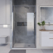 Дверь в нишу Niagara NG-64-11A (110*195) хром, стекло прозрачное