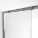 Дверь в нишу Niagara NG-64-13A (130*195) хром, стекло прозрачное